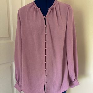 Gorgeous blouse-beautiful color.